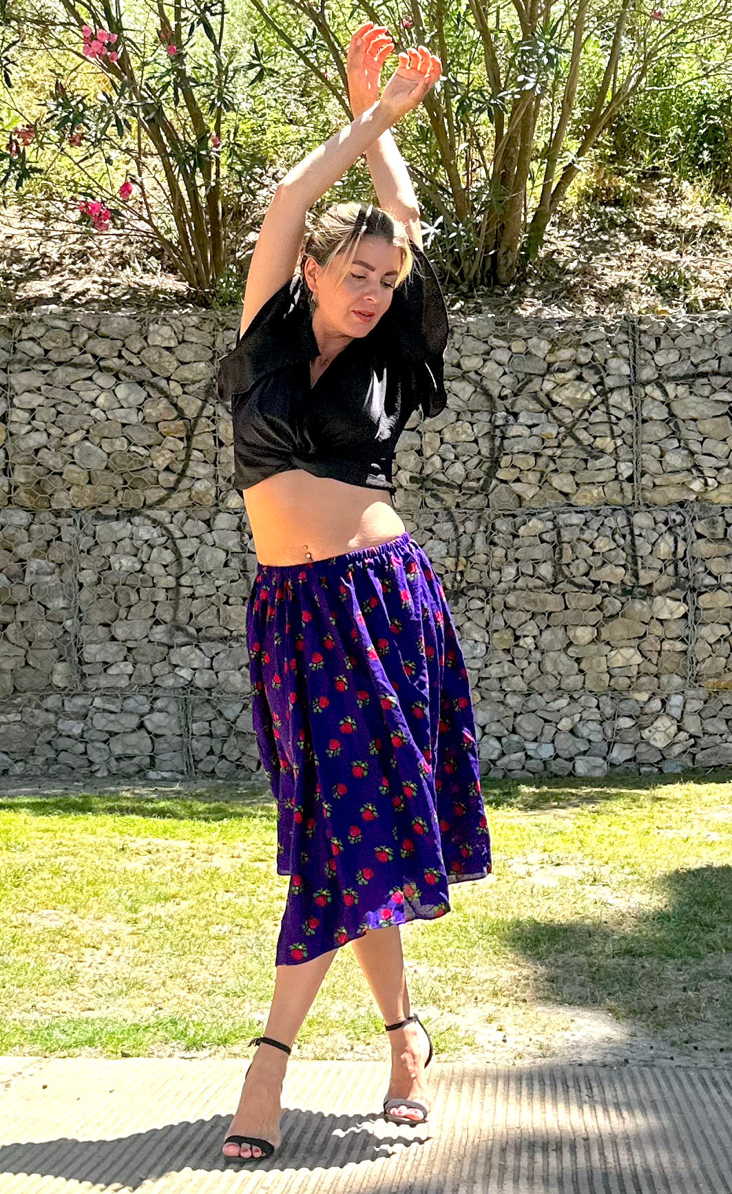 Short Summer Skirts Blue